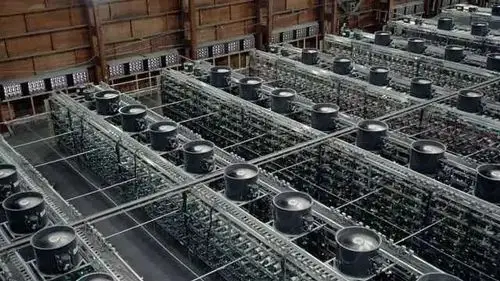 Advanced ASIC miner used for Bitcoin mining