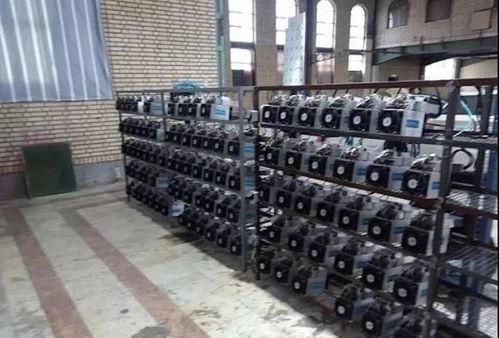 A modern mining farm filled with German rigs