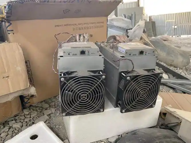 A high-tech Asian mining farm facility showcasing rows of mining rigs under advanced cooling systems