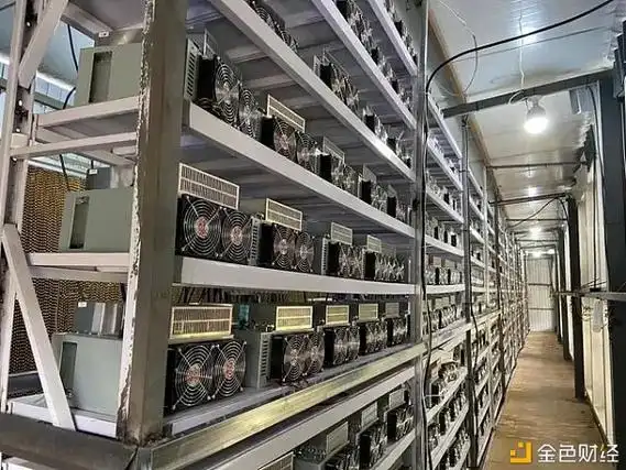 A large-scale mining farm deploying updated firmware across its miners to maximize uptime