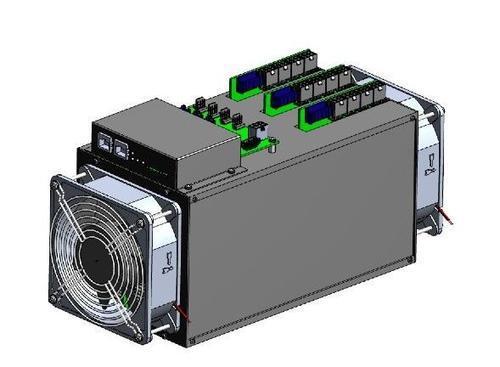 An affordable GPU-based mining rig in action, illustrating efficient Bitcoin extraction in 2025