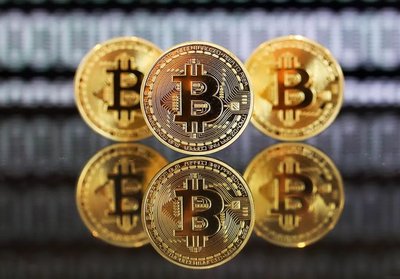 A high-performance Bitcoin mining rig operating in a climate-controlled environment